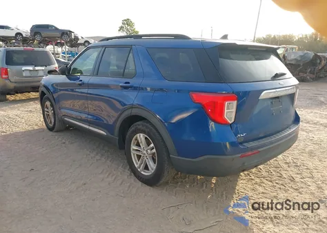 2021 Ford Explorer Xlt из США, поврежденный, VIN 1FMSK7DH6MGB40493